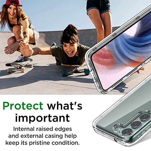 AICase for Galaxy S23 Case Clear Case(6.1"),Heavy Duty Drop Protection Full Body Rugged Shockproof/Dust Proof 3-Layer Military Protective Tough Durable for Samsung S23 6.1 5G - color: Clear Heavy Duty