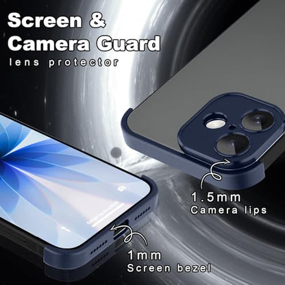 Phone Case Crafted for iPhone 17.Dark Blue - color: Dark-blue, size: iPhone 17