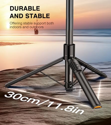 for Mag Safe Tripod for iPhone, JustTap 65” Selfie Stick for iPhone