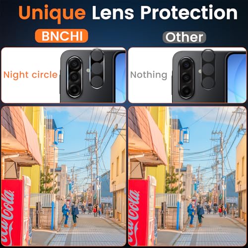 3+3 Pack for Samsung Galaxy A17 5G Privacy Screen Protector with Camera Lens Protector, Anti-Spy Tempered Glass Film, 9H Hardness, Anti-Scratch, Touch Sensitive - size: Galaxy A17