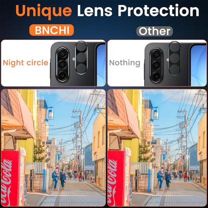 3+3 Pack for Samsung Galaxy A17 5G Privacy Screen Protector with Camera Lens Protector, Anti-Spy Tempered Glass Film, 9H Hardness, Anti-Scratch, Touch Sensitive - size: Galaxy A17