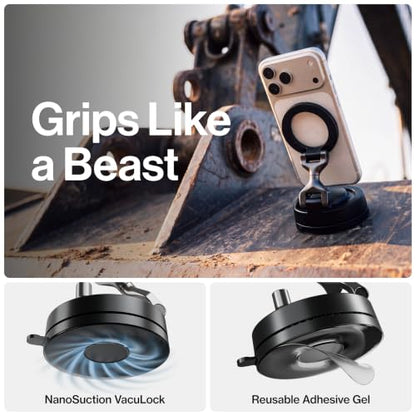 Statik HyperMount (Gen 3) Magnetic Phone Holder, for iPhone and Android - color: Gen 3, size: 2 Pack