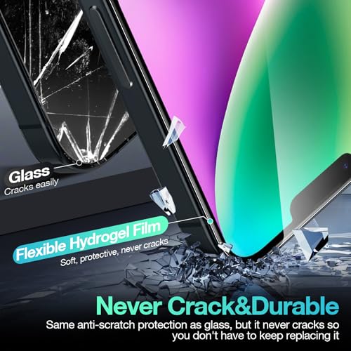 3 Pack Flexible Film Screen Protector for iPhone 13 Pro Max/ 14 Plus, Non-breakable Soft TPU Hydrogel Film for iPhone 13 Pro Max/ 14 Plus Screen Protector Film (NOT Glass) - size: iPhone 14 Plus/ 13 Pro Max
