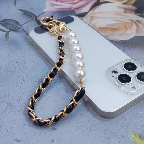 Cioatu Phone Lanyard Universal Crossbody Neck Strap with 2 Tether Tab, 1 Wrist Strap - color: Black