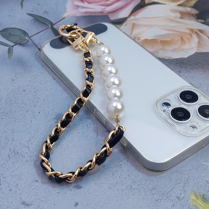 Cioatu Phone Lanyard Universal Crossbody Neck Strap with 2 Tether Tab, 1 Wrist Strap - color: Black