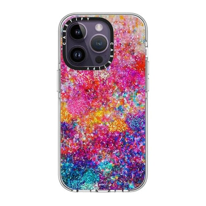 CASETiFY for iPhone 14 Pro Case - Impact Clear Compatible with MagSafe | Not Yellowing | 6.6 ft. 3X Military Grade Drop Protection | And We Danced Our Way Home by Ingrid Ching | Clear - color: And We Danced Our Way Home, size: Iphone 14 Pro (6.1")