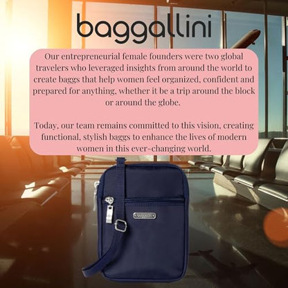Baggallini Women's Essential Mini Crossbody Bag - color: Cadet Navy