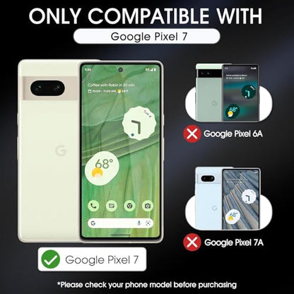 3 Pack Privacy Screen Protector for Google Pixel 7 6.4", Ultra-Thin Anti-Spy Soft TPU Hydrogel Protective Film for Google Pixel 7 - Self-Healing, Touch Sensitive, Case Friendly - size: Google Pixel 7