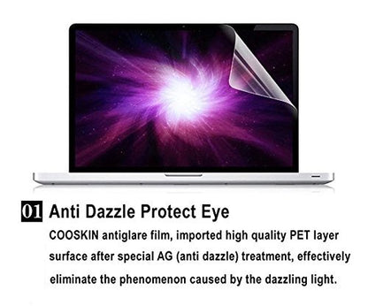 Anti Glare Matte Laptop LCD Screen Protector Guard for Width 14 inch Film Notebook Touch Screen 309.5mmx174.5mm(16:9)