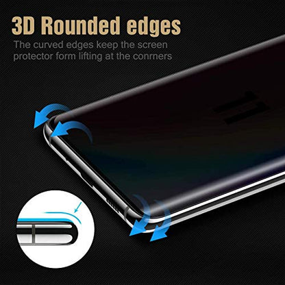 Galaxy S20 Ultra Privacy Screen Protector, [Anti-Spy] [Case Friendly] [Full Coverage] [Support in-Screen Unlock] Premium Flexible Film Screen Protector for Samsung Galaxy S20 Ultra [2-Pack] - size: for Samsung Galaxy S20 Ultra