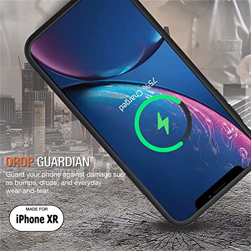 Battery Case for iPhone XR, Upgraded 10000mAh Rechargeable Portable Charging Case with Wireless Charging Compatible for iPhone XR (6.1 inch) with Carplay Extended Battery Pack Charger Case (Black) - size: iPhone XR -10000mAh