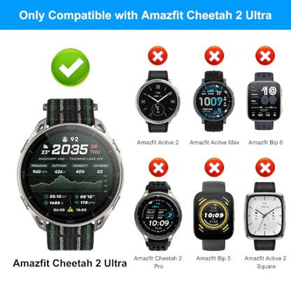 8 Pack Screen Protector for Amazfit Cheetah 2 Ultra, Soft TPU Self-Healing Bubble Free Anti-Scratch HD Clear Touch Sensitive Protective Film Compatible with Cheetah 2 Ultra - size: For Cheetah 2 Ultra