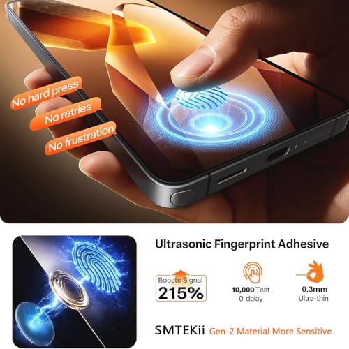 Tempered Glass Screen Protector for Samsung Galaxy S26 Plus 6.7'' | Easy Install Frame, Auto-alignment, 9H Hardness, HD Clear, Anti-Scratch, Anti-fingerprint, Bubble-free, Case friendly, 2 Pack