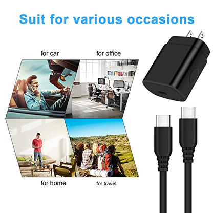 25W Samsung Fast Phone Charger Block for Samsung Galaxy A18 A17 A37 S26 FE - color: black-1