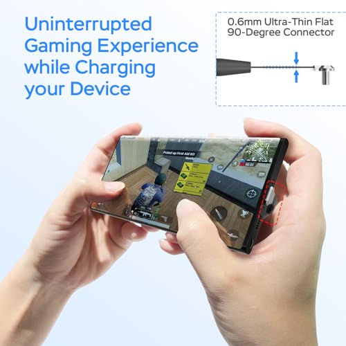 DbillionDa USB C to USB C Cable, 60W PD Fast Charging, 90 Degree (10 ft) - size: 10FT