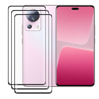 Cover for Xiaomi 13 Lite (6.55") Screen Protector (3 Pack), HD Tempered Glass, Scratch Resistant, Tempered Glass Film, Screen Protector