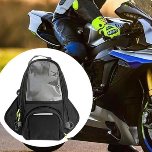 Motorcycle Bag for Suzuki GSX1300R Hayabusa 1999-2016, Waterproof and Durable Motorbike Bag Touch Screen Phone Bag Easy to Install Scratch-Resistant