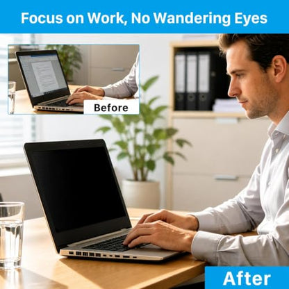 STARY 360° Laptop Privacy Screen Protector 14 inch 16:9 Ratio (1920×1080) - size: 14 inch 16:9