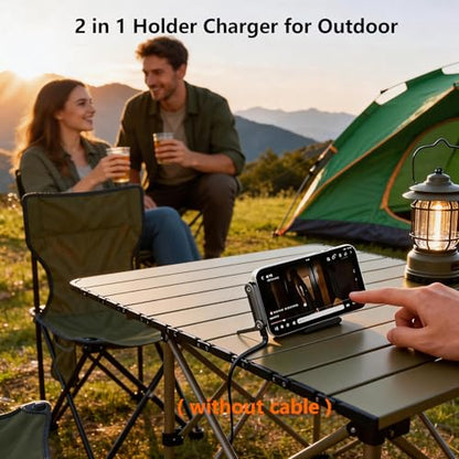 Detachable 2-in-1 USB-C Charger, 240W, Stand