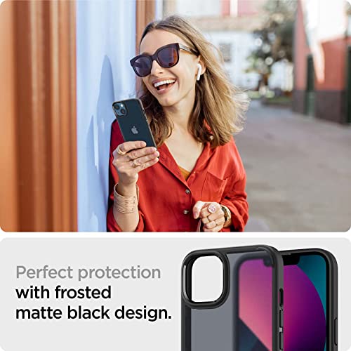 Spigen for iPhone 13 Case, Ultra Hybrid [No Magnet Ring][Anti-Yellowing] - Frost Black - color: Frost Black, size: iPhone 13