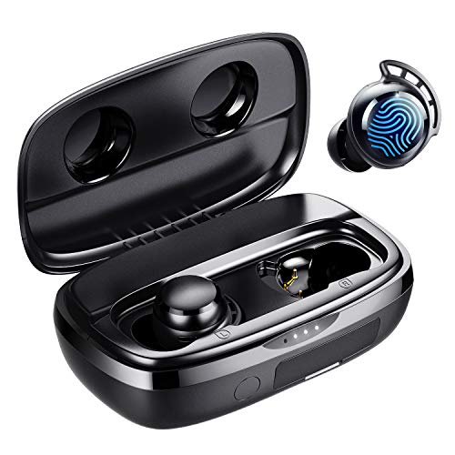 Tribit FlyBuds 3 Wireless Earbuds, 110H Playtime Bluetooth Headphones - color: Black