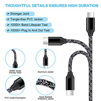 Fast Charging Charger Cable for Samsung Galaxy A17 A11 A01 A21 A51 A71 A16 - color: Black