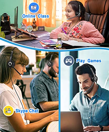 Callez 3.5mm Cell Phone Headset with Call Control for iPhone Samsung iPad