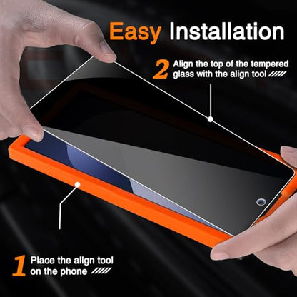 Wiaocit Privacy Screen Protector for Samsung Galaxy Z Fold 8 Ultra/Z Fold 7