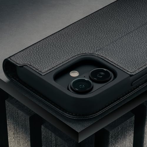 TORRO Leather Case Compatible with iPhone 17 6.3" 2025 - Premium Leather Wallet Flip Case with Kickstand and Card Slots (Compatible with Official MagSafe Chargers) - Black - color: Black, size: iPhone 17