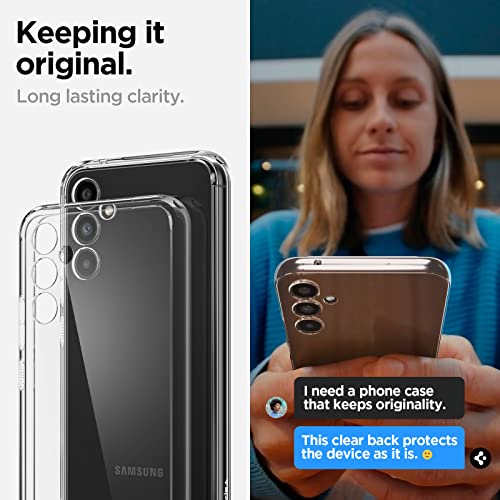 Spigen for Galaxy A34 5G Case, Ultra Hybrid [Anti-Yellowing] [Military-Grade Protection] - Crystal Clear - color: Crystal Clear, size: Galaxy A34 5G