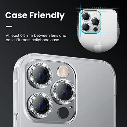 Tensea Bling Camera Lens Protector for iPhone 13 Pro - iPhone 13 Pro Max - color: Glitter