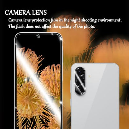 Galaxy A56 HD Clear Tempered Glass Screen Protector + Camera Lens Protectors, [2+2 Pack] [3D Glass] [Anti-Glare] [Bubble-Free] Screen Protector Glass For Samsung Galaxy A56 - size: Galaxy A56