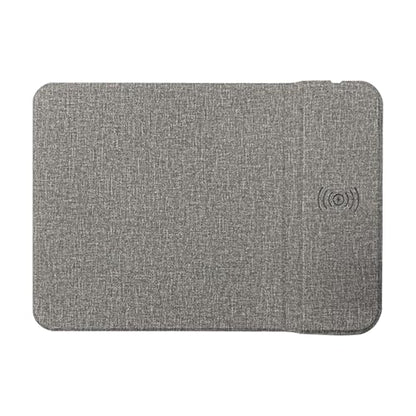 Wireless Charging Mice Pad Non-Slip Office Mice Pad with Wireless Charging - color: Gray
