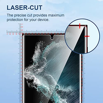 LK 3 Pack for Samsung Galaxy S22 Ultra Screen Protector, Soft TPU Protector
