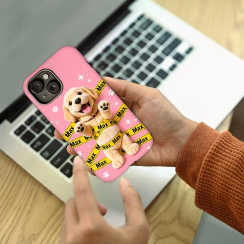Custom Any Photo - Personalized Dog Full Print Phone Case Cute Pet Portrait Cell Phone Cover Aesthetic Animal Present Multicolor