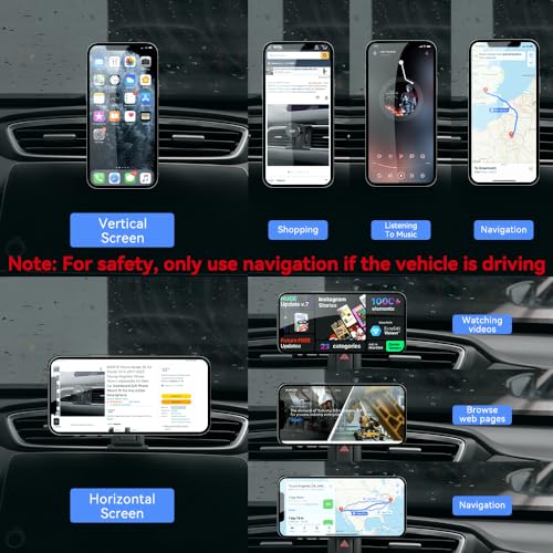 Fit MagSafe Car Phone Mount for Honda CR-V 2017-2022 [Upgraded Magnets] - color: 17-22 CRV-Magsafe