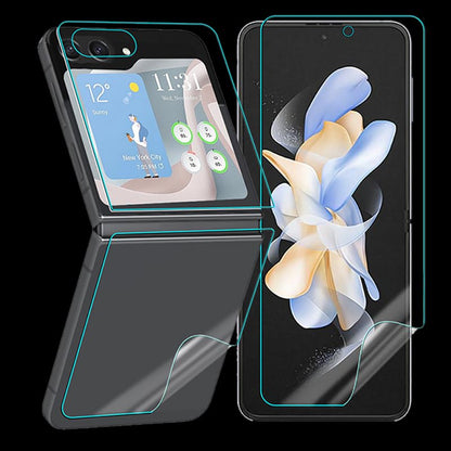 3PCS Clear Screen Protector for Samsung Galaxy Z Flip 5 5G Inner Screen Protection Hydrogel Films Not Tempered Galss (Inner Screen Film) - size: Inner Screen Film