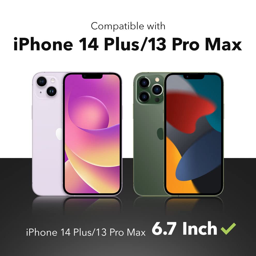 ZAGG XTR Screen Protector with D3O - Gaming Glass - Made for iPhone 13 Pro Max/ 14 Plus - Case Friendly Screen - InvisibleShield - Impact & Scratch Protection - clear - size: iPhone 13 Pro Max