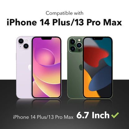 ZAGG XTR Screen Protector with D3O - Gaming Glass - Made for iPhone 13 Pro Max/ 14 Plus - Case Friendly Screen - InvisibleShield - Impact & Scratch Protection - clear - size: iPhone 13 Pro Max