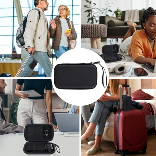 co2CREA Hard Travel Case for Anker 5,000mAh Ultra-Slim/10,000mAh Power Bank | Compatible with Anker Nano A1665 A1664 Slim MagGo Magnetic Charger, Protective Carrying Storage Bag