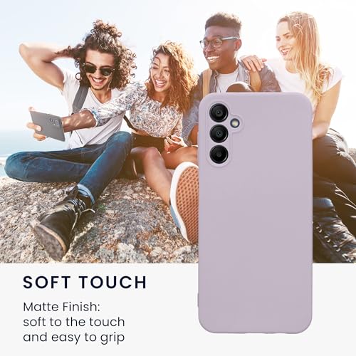 kwmobile Case Compatible with Samsung Galaxy A14 5G Case - Protective Slim TPU Phone Cover - Soft Matte Finish - Lavender - color: lavender, size: Galaxy A14 5G