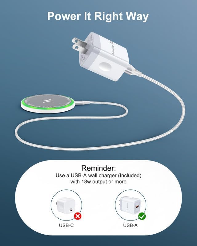 Pixel 11 10a 10 Pro XL Wireless Charger Android Charging for Google Pixel - color: Wireless Charger White