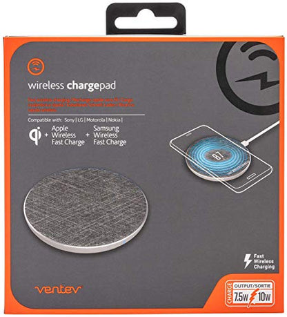 Ventev 10W ULTRAFAST Wireless Chargepad