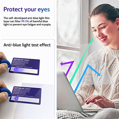 Peslv 3 Pack 13.3 Inch 16:10 Anti Blue Light Screen Protector for Laptop - size: Laptop 13.3"&13.4" 16:10 Aspect