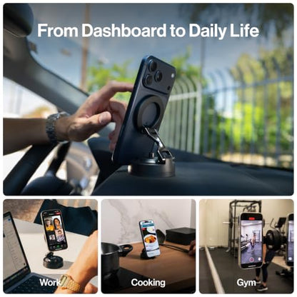 Statik HyperMount (Gen 3) Magnetic Phone Holder, for iPhone and Android - color: Gen 3, size: 5 Pack