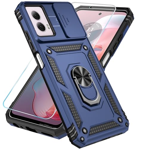 SunStory for Motorola Moto G Power 5G 2024 Case with Kickstand,Blue - color: Blue