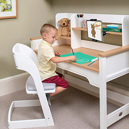 Mippko Tablet Holder Clip Clamp Stand for Desk/Table/Countertop/Easel/Shelf/Chair,Compatible with 7~12.9" iPad/Nexus/LG G Pads/e-Reader/Switch,360° Adjustable Aluminium Alloy Arm Metal Mount - style: Tablet Holder