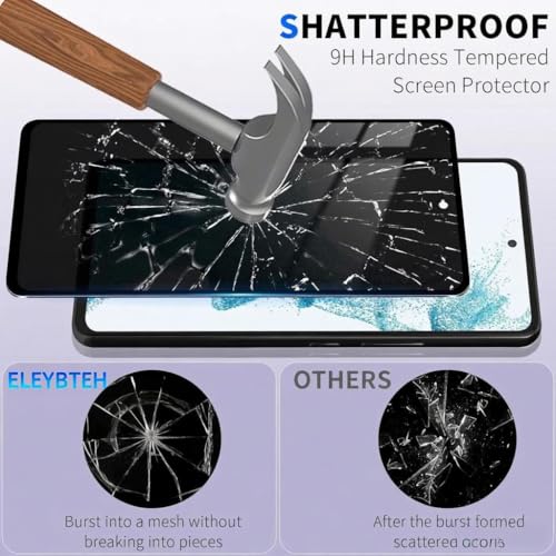 [2+2 Pack Privacy Screen Protector for Samsung Galaxy A36 5G, Tempered Glass Saver With Camera Lens Protector, Anti Spy Anti Scratch Shatterproof Black Film Shield for Galaxy A36 - size: A36