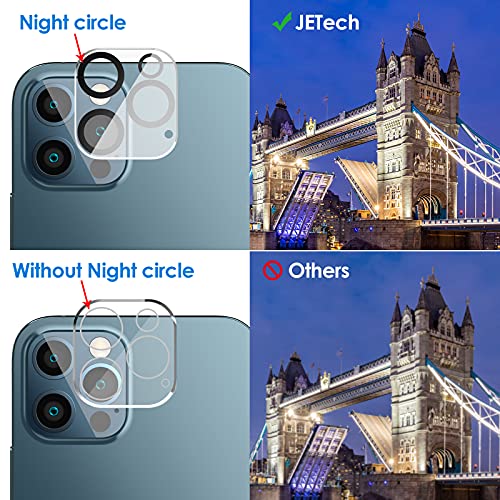 JETech Screen Protector for iPhone 12 Pro, 2+2 Pack - size: iPhone 12 Pro