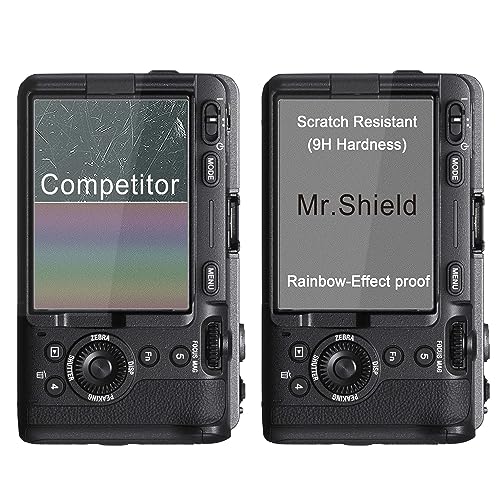 Mr.Shield Tempered Glass Screen Protector For Sony Alpha FX3 ILME-FX3/FX3A | 3-Pack Japan Glass with 9H Hardness